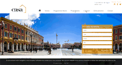 Desktop Screenshot of casa-immo.fr